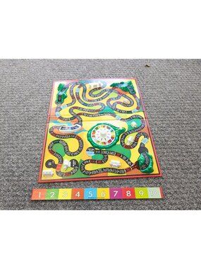 The Game of Life Replacement Parts 1960 board spinner Number Board